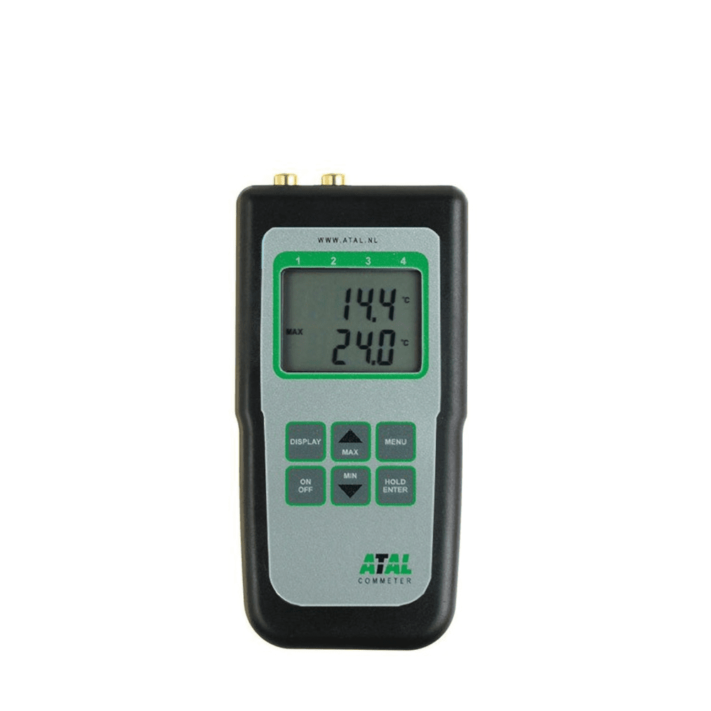 ATD-13 Handmeter met datalogger 2 kanalen temperatuur extern Pt1000
