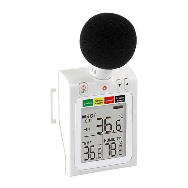 AT-HTS02 Draagbare WBGT & Hitte Stress index meter