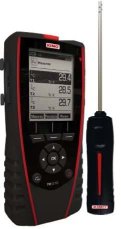 Kimo TM210 draagbare temperatuurmeter