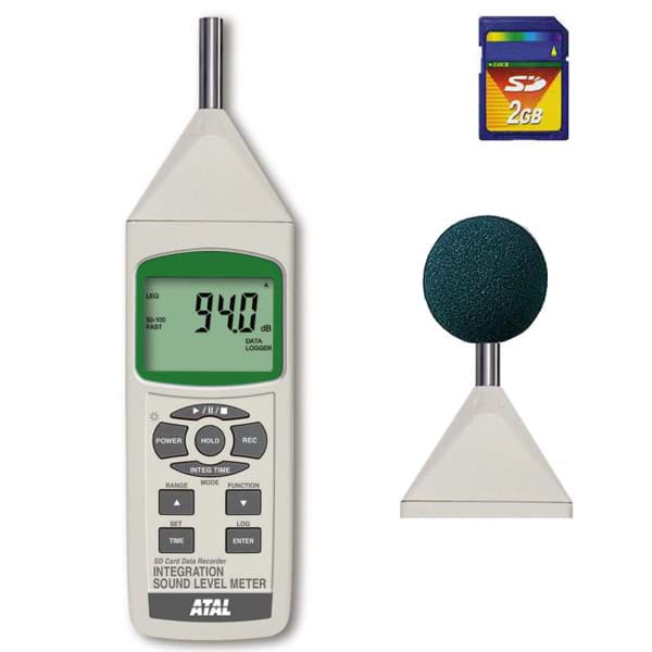 SD-SLx4035 Meter, datalogger met SDkaart - Geluidniveau